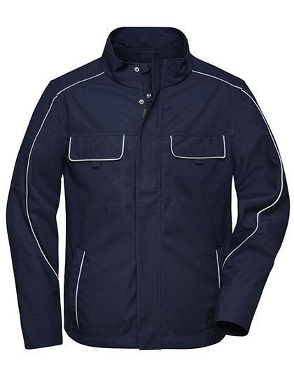 James&Nicholson - Workwear Softshell Light Jacket - SOLID -