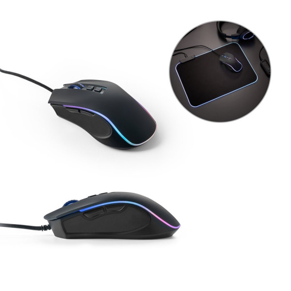 THORNE MOUSE RGB. Gaming muis met 1.5m kabel en ABS RGB LED-lampjes