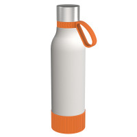 oranje, zilver, wit