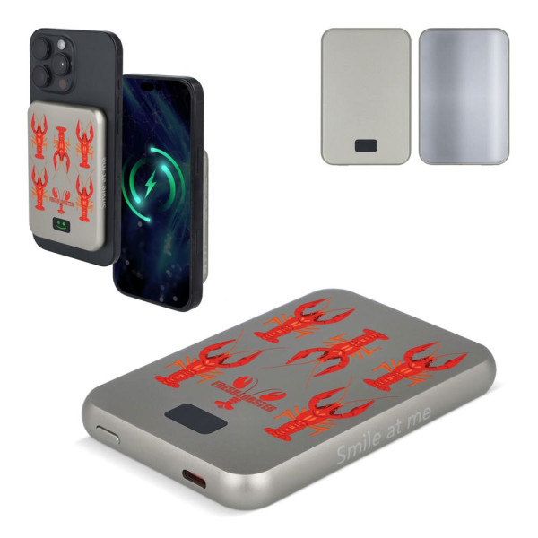 Xoopar Smile Wireless Mirror Powerbank Geschikt voor MagSafe 5000 mAh